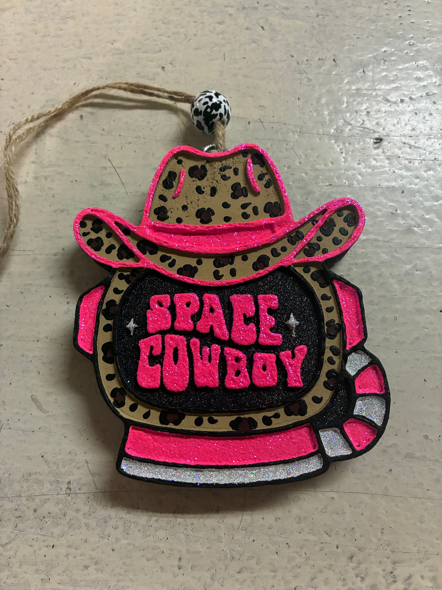 Space Cowboy Helmet Freshie