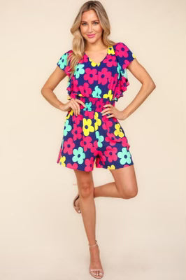 Veronica’s Floral Romper