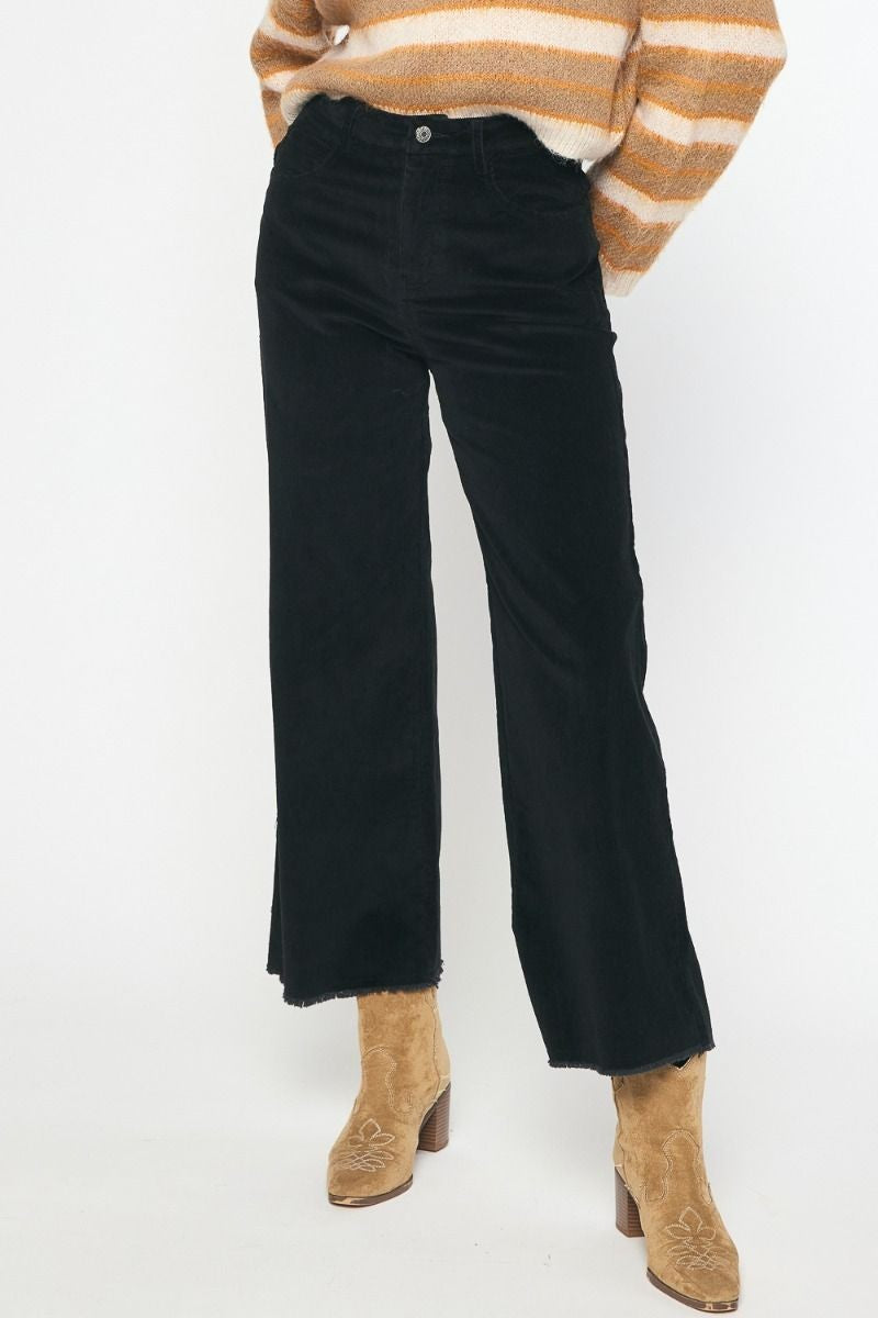 Cecily Corduroy Wide Leg Pants