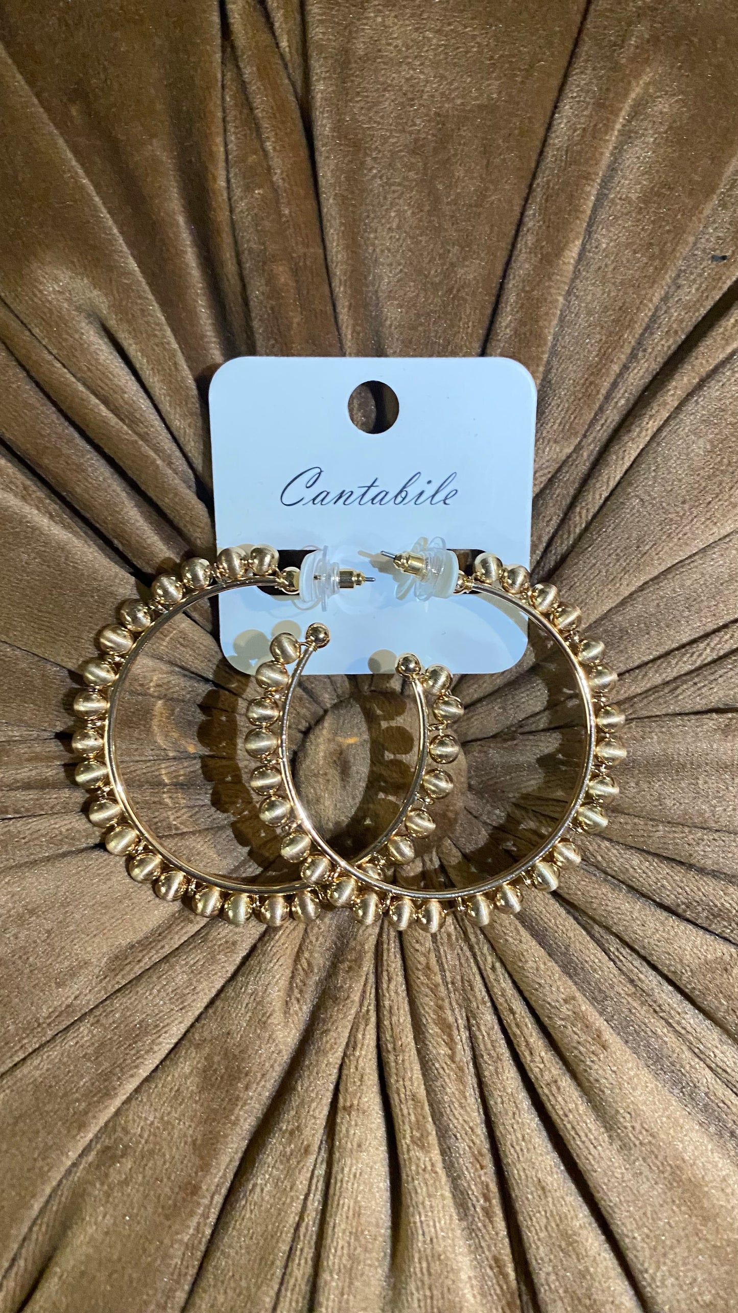 Holly Hoop Earrings