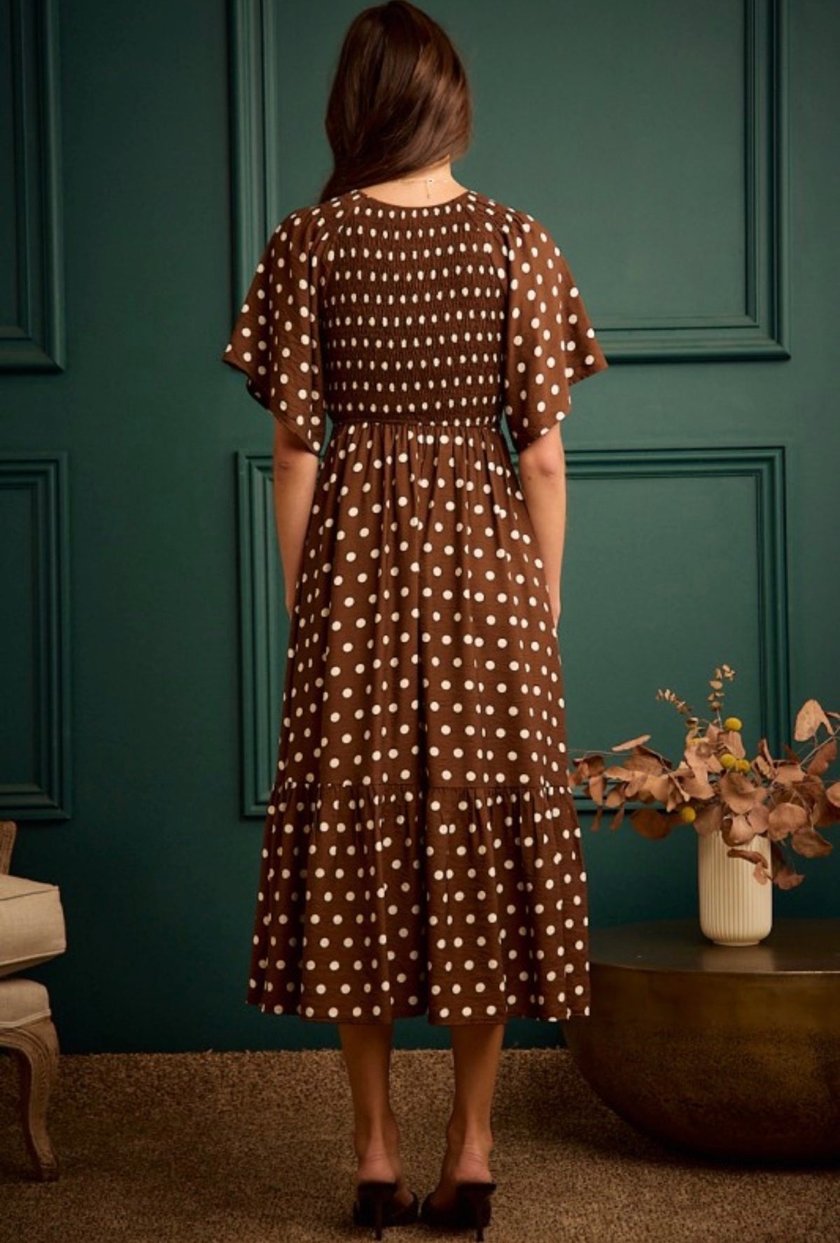 Juliana Polka Dot Dress