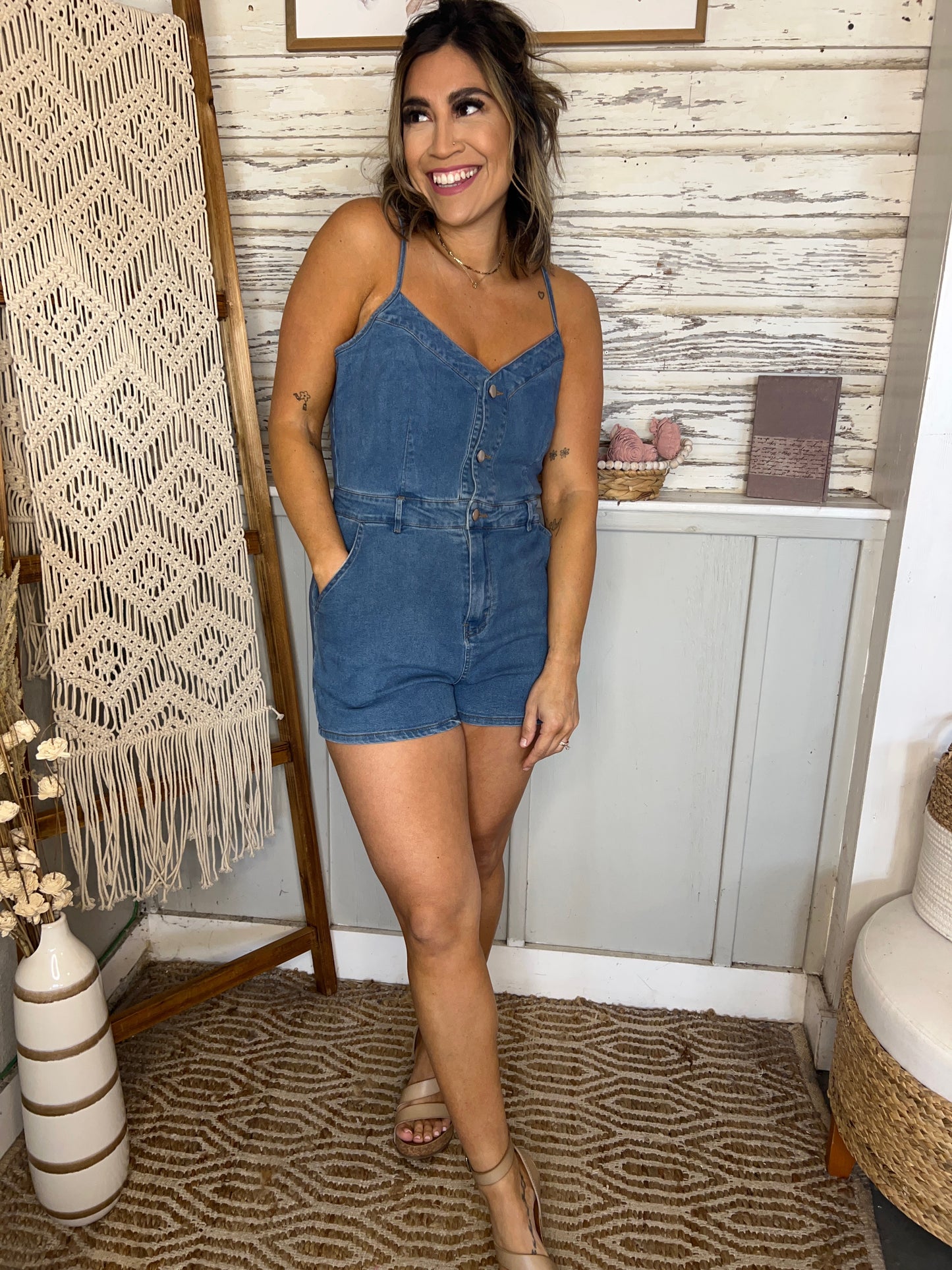 Sable’s Denim Romper