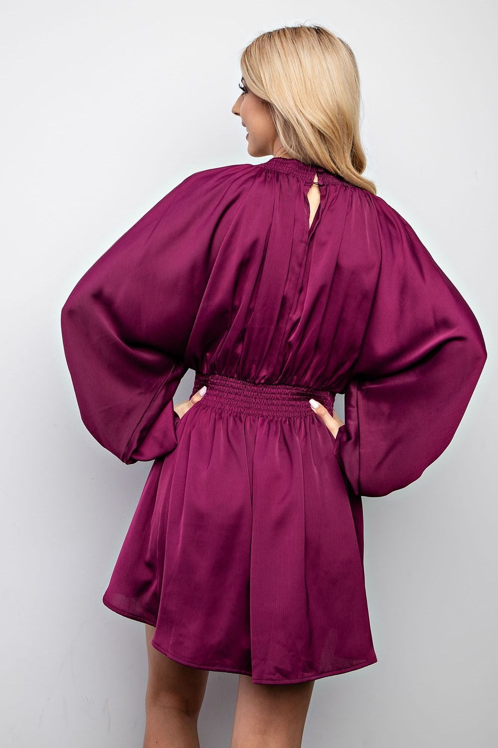 Remember Me Satin Mini Dress