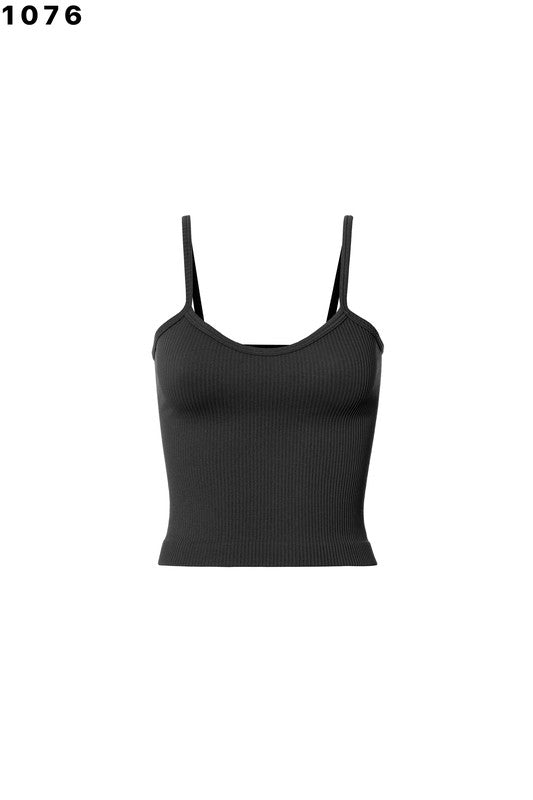Ribbed Crop Cami