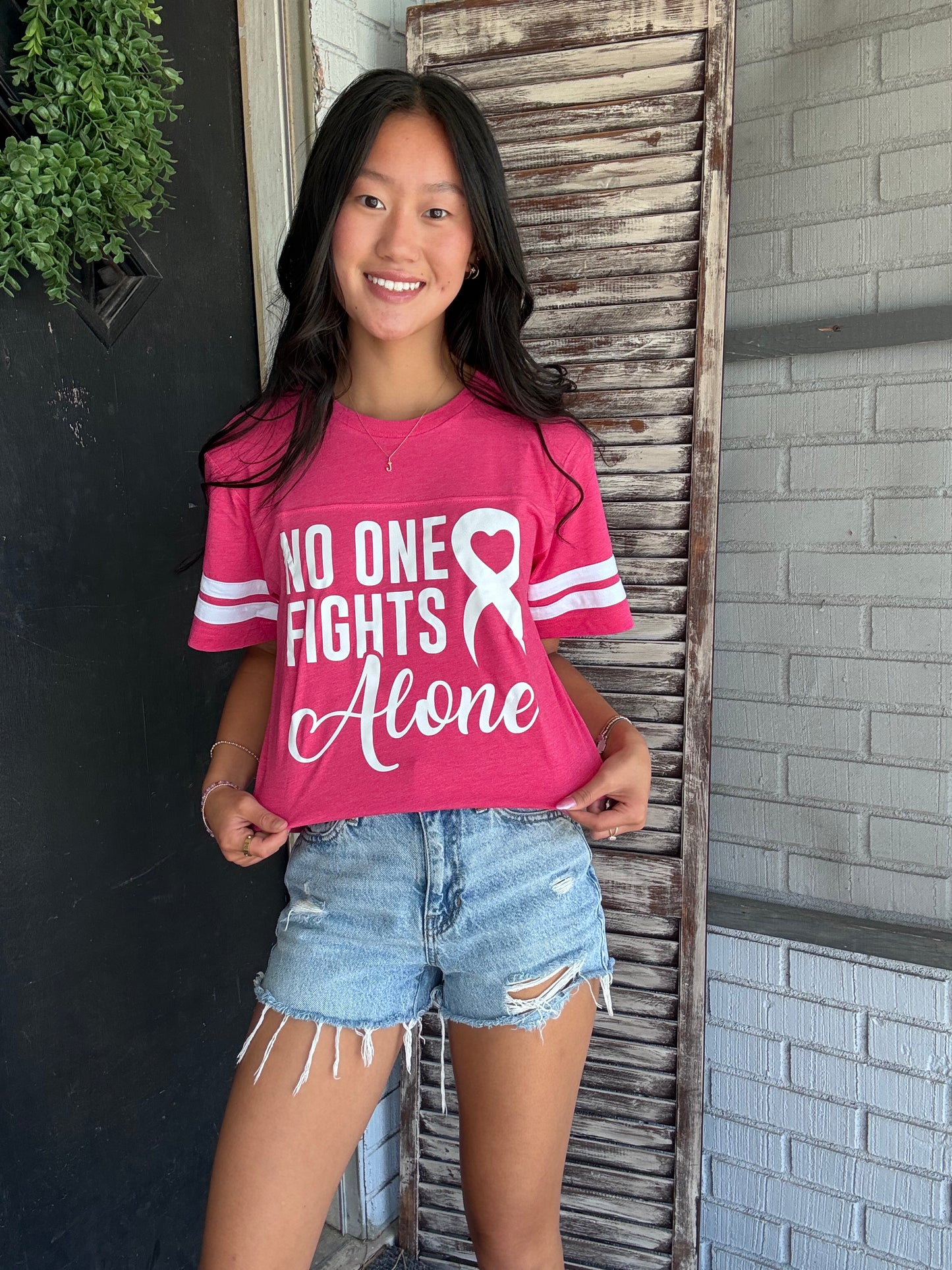 No One Fights Alone Graphic Tee