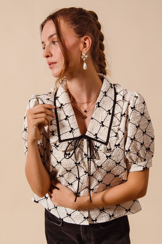 Brielle Bow Top
