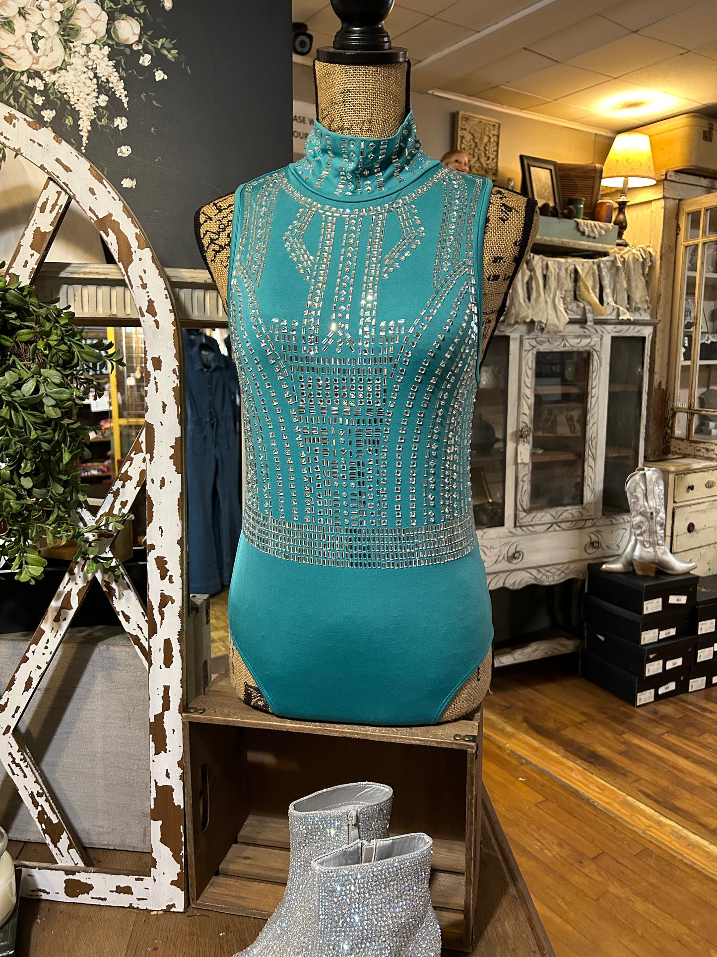 Underwood Mock Neck Bodysuit