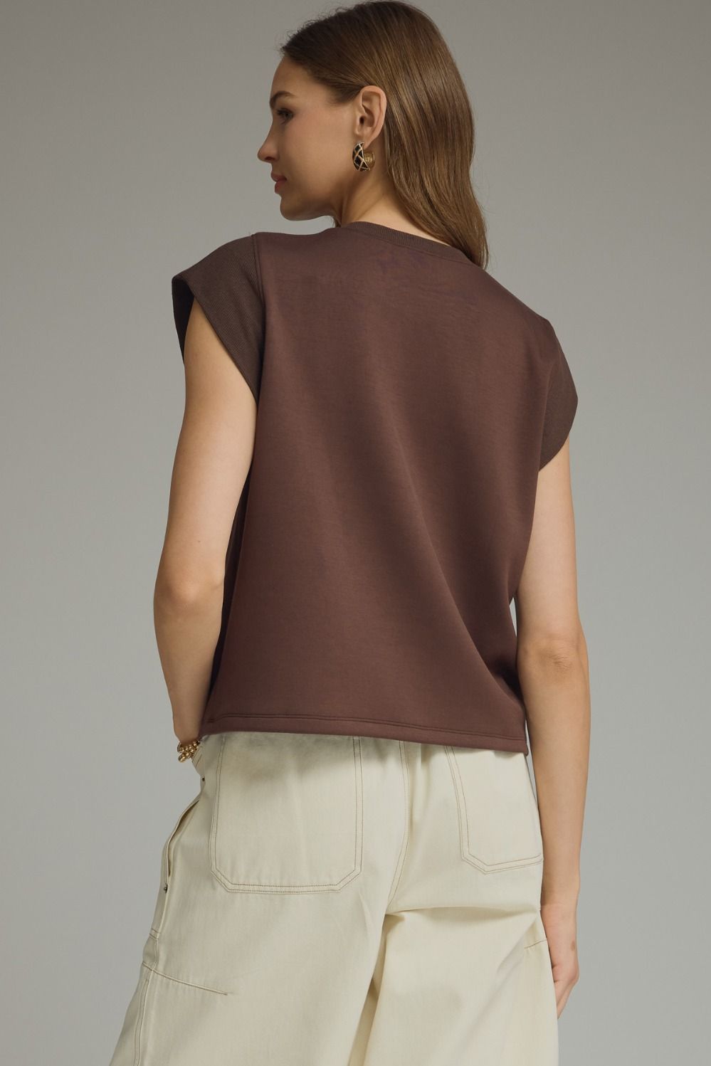 Rebecca half sleeve top