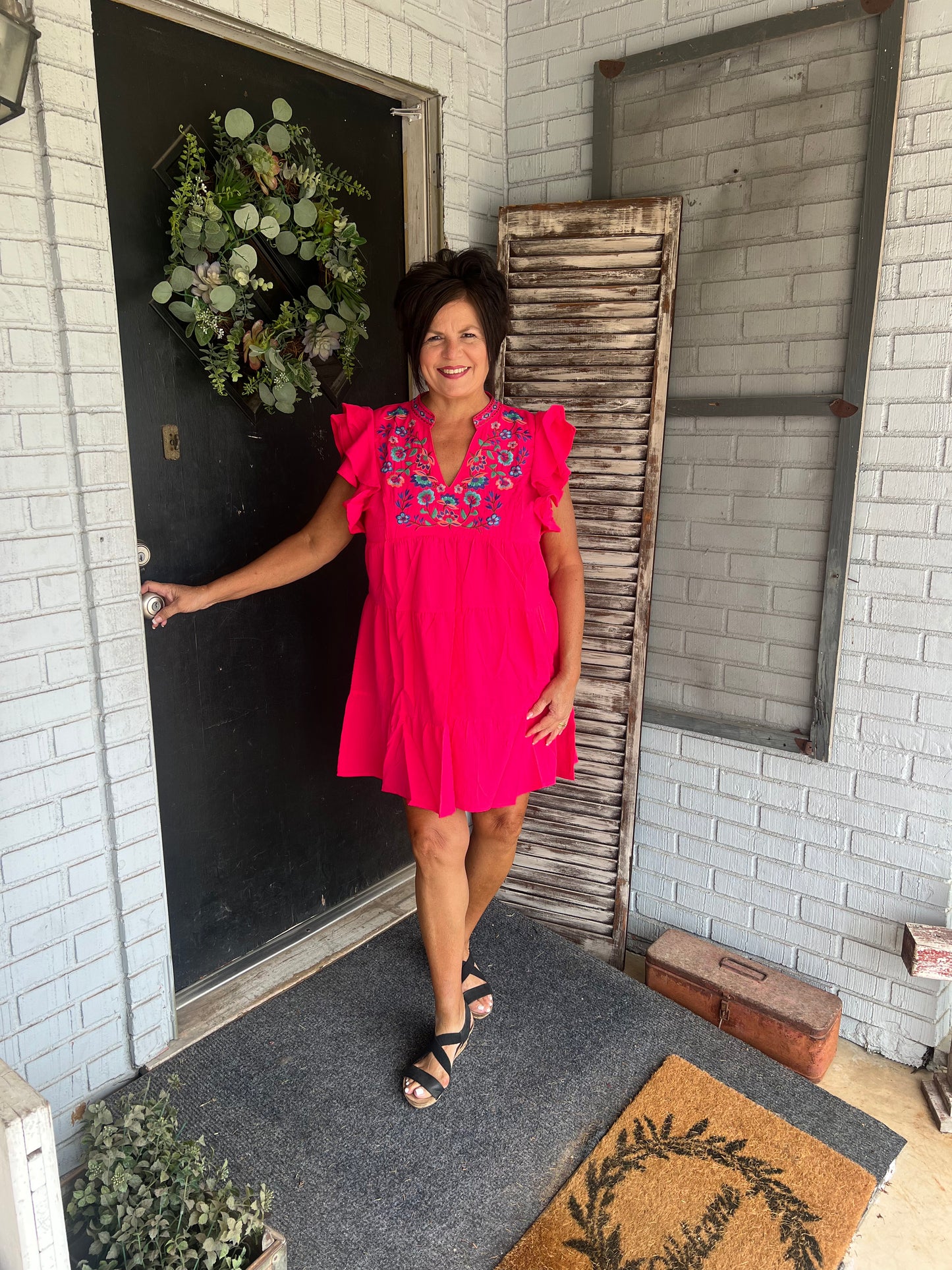 Amelia Embroidery Dress