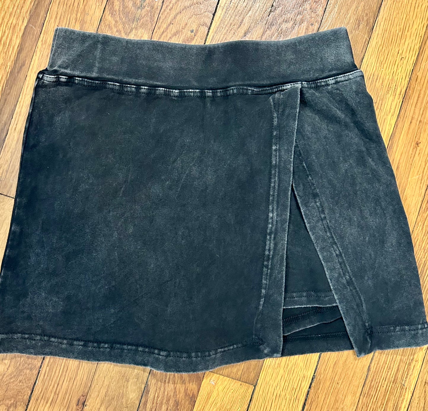 Acid Washed Skort