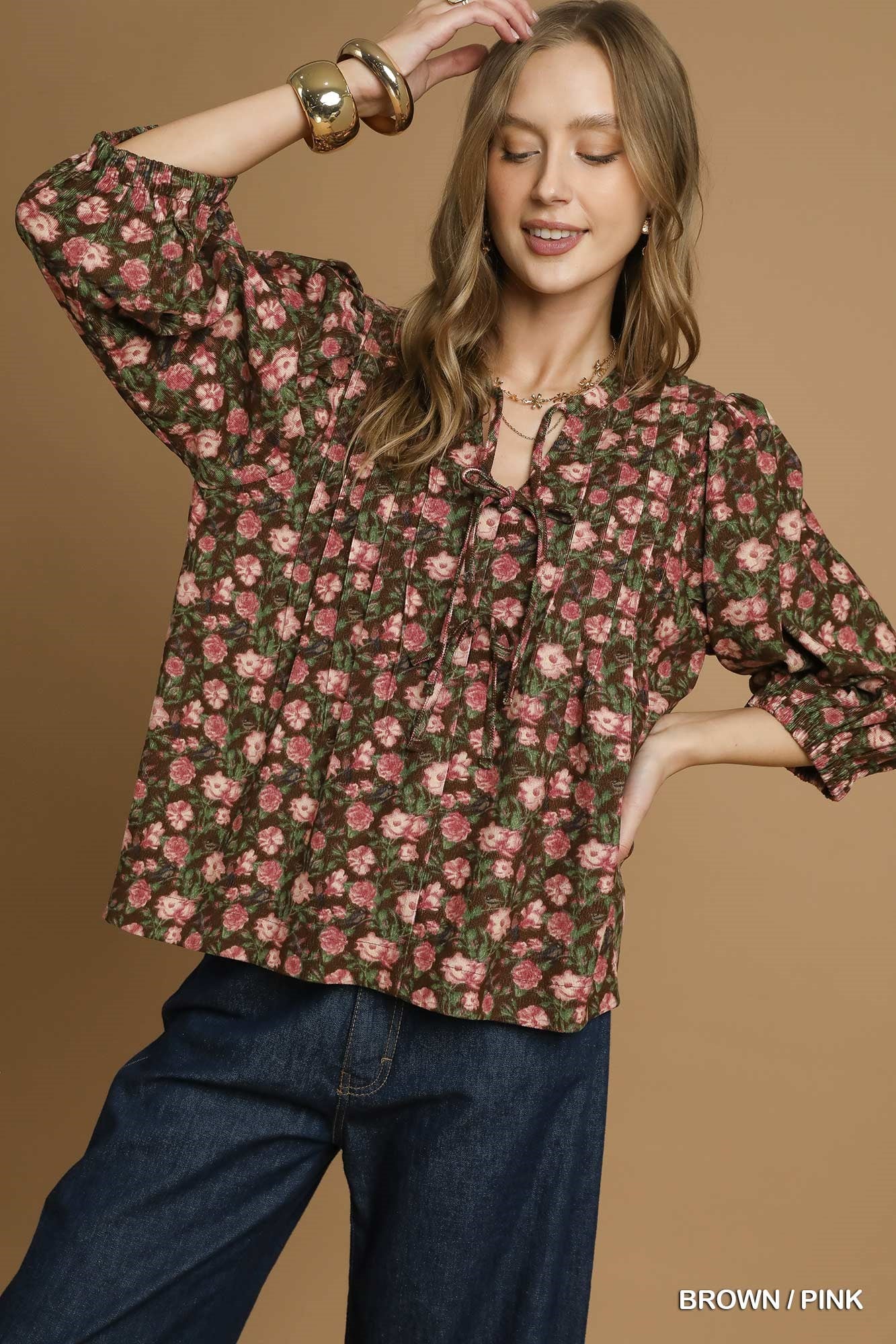 Elise Corduroy Top