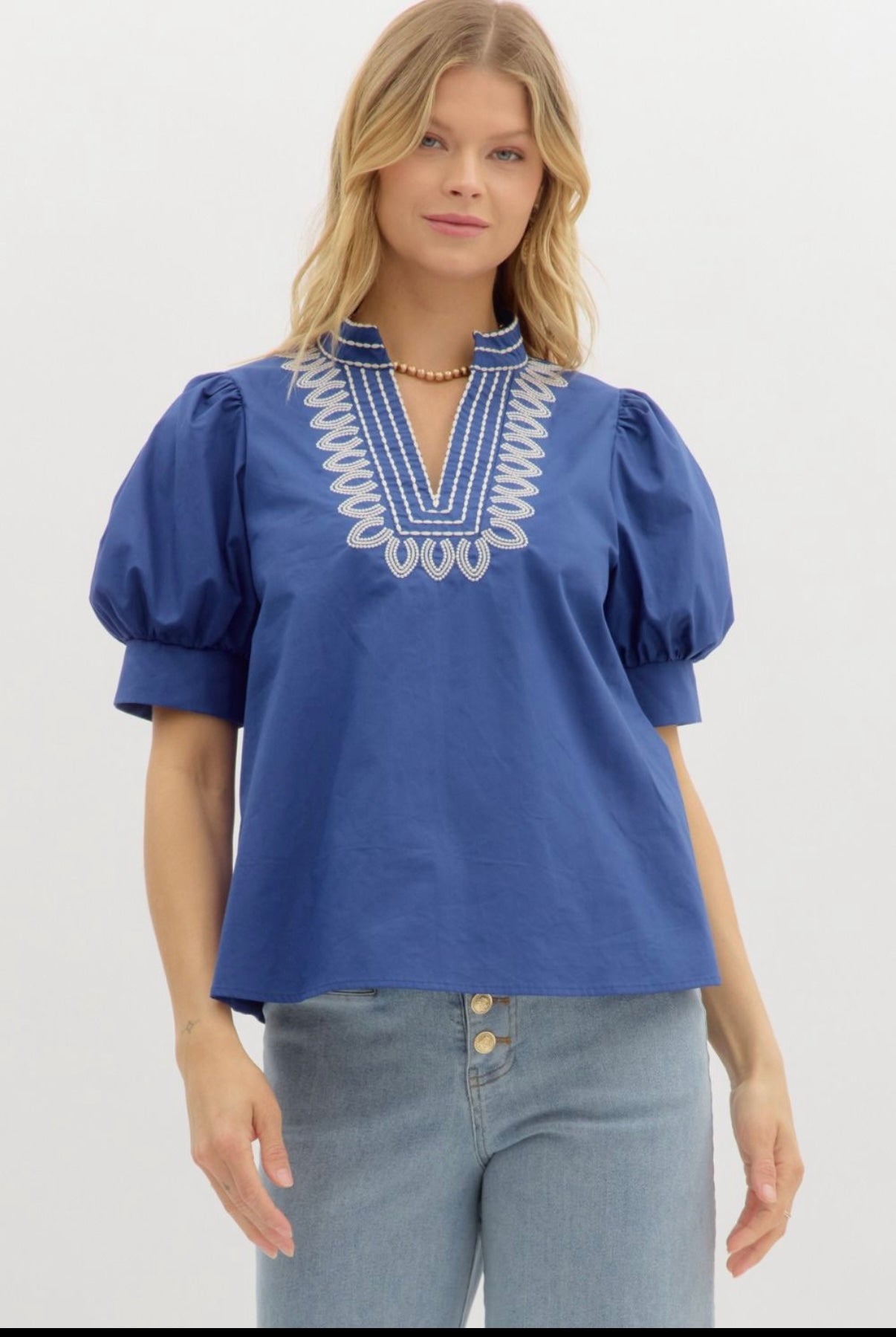 Iris V-Neck Top