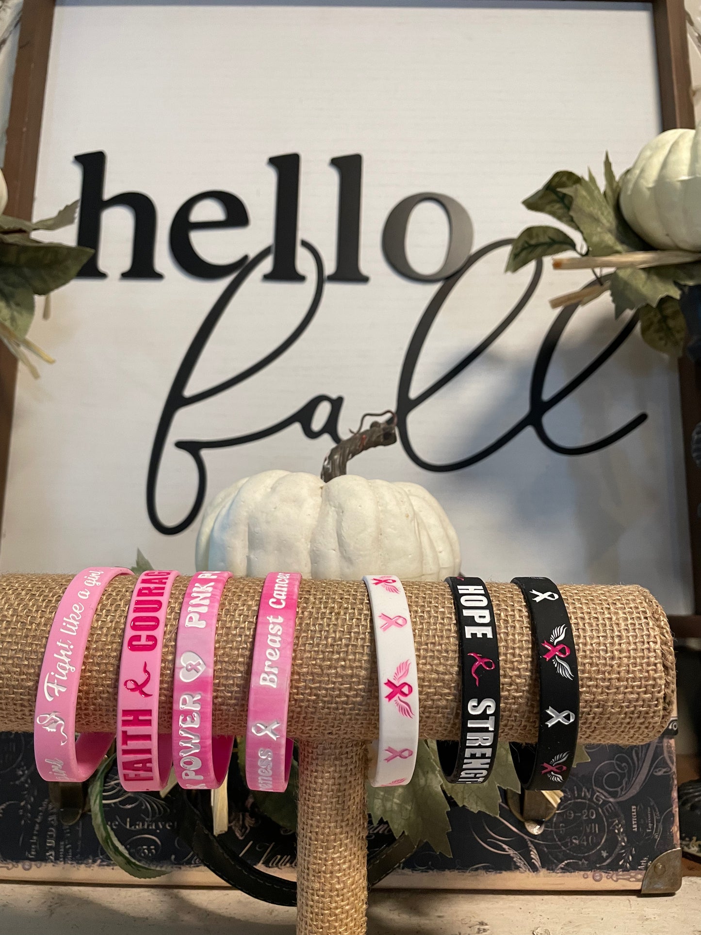 Breast Cancer Awareness Bracelets
