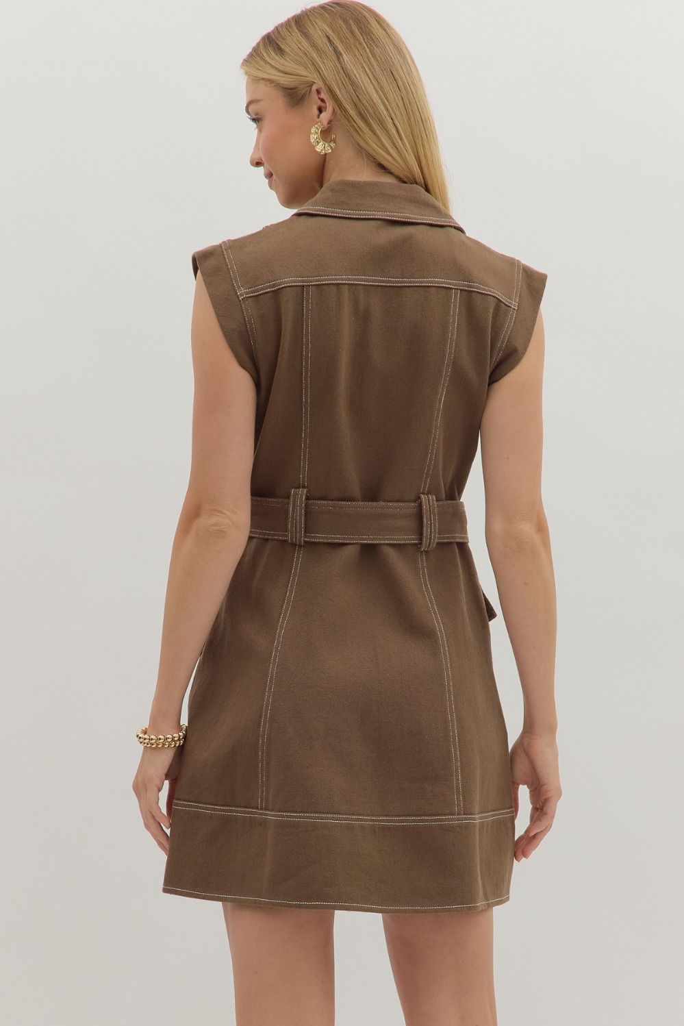 Denise Belt Mini Dress