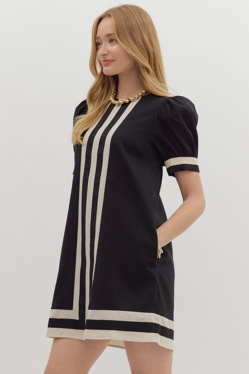 Fallon Contrast Dress