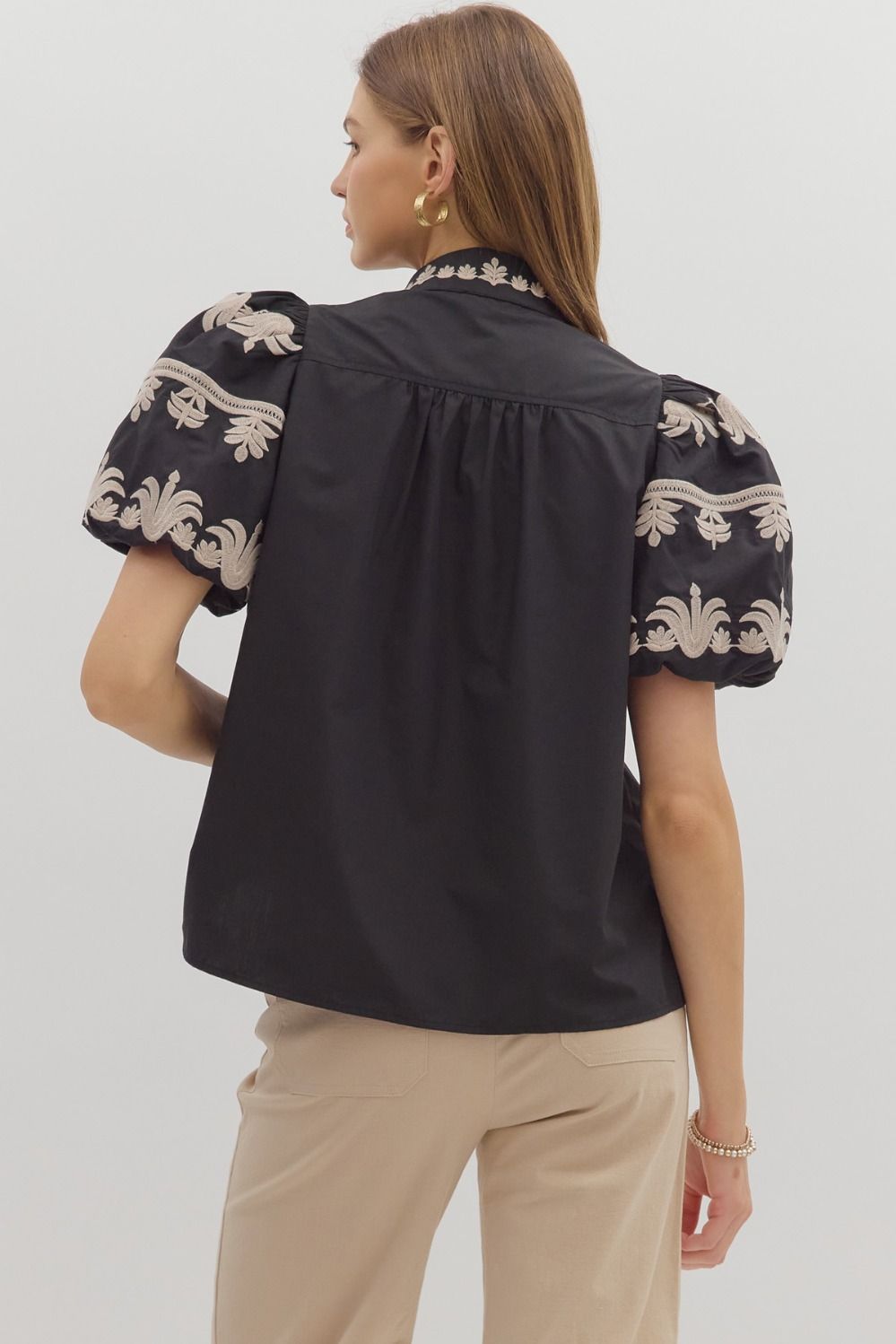 Jasmine Embroidered Top
