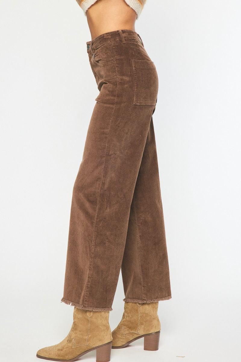 Cecily Corduroy Wide Leg Pants