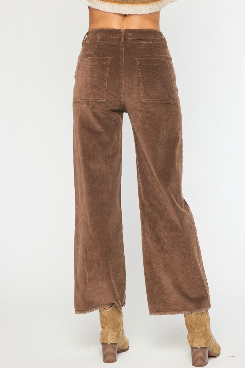Cecily Corduroy Wide Leg Pants
