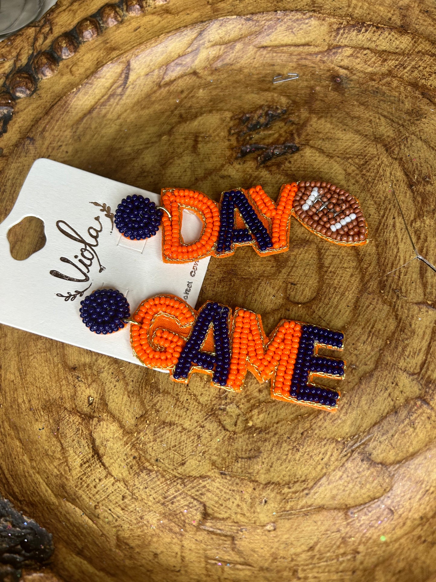 UTSA Game Day Beaded Earrings
