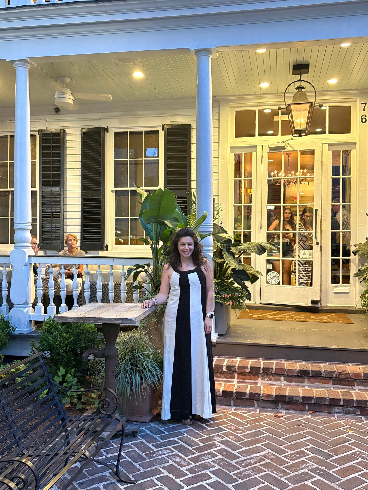 Aleah Color Block Maxi Dress