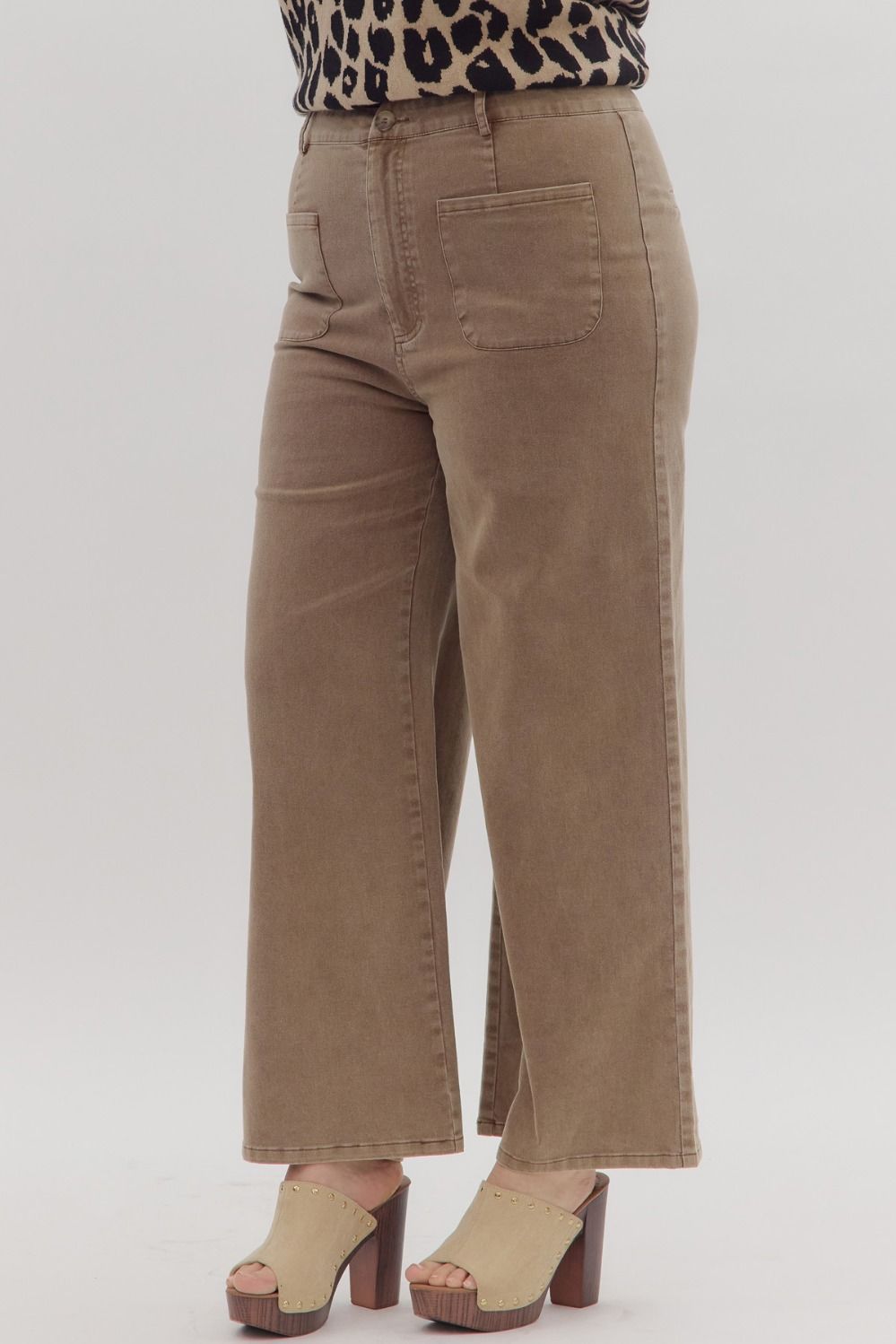 Elaine Curvy Wide Leg Pants