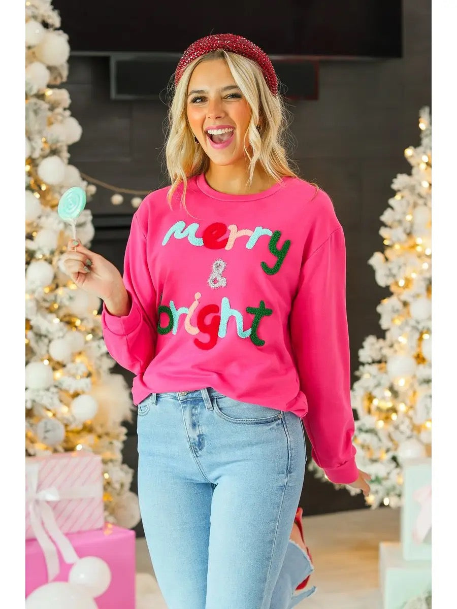 Merry and Bright Crewneck
