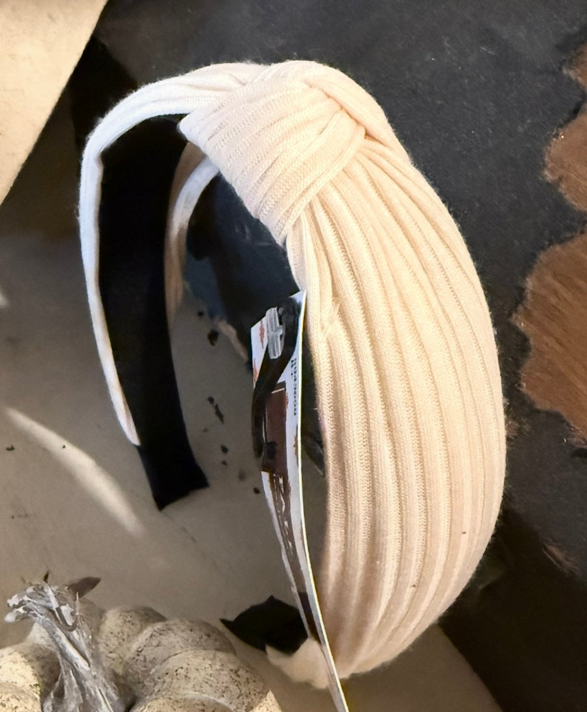 Ribbed Knotted Headbands