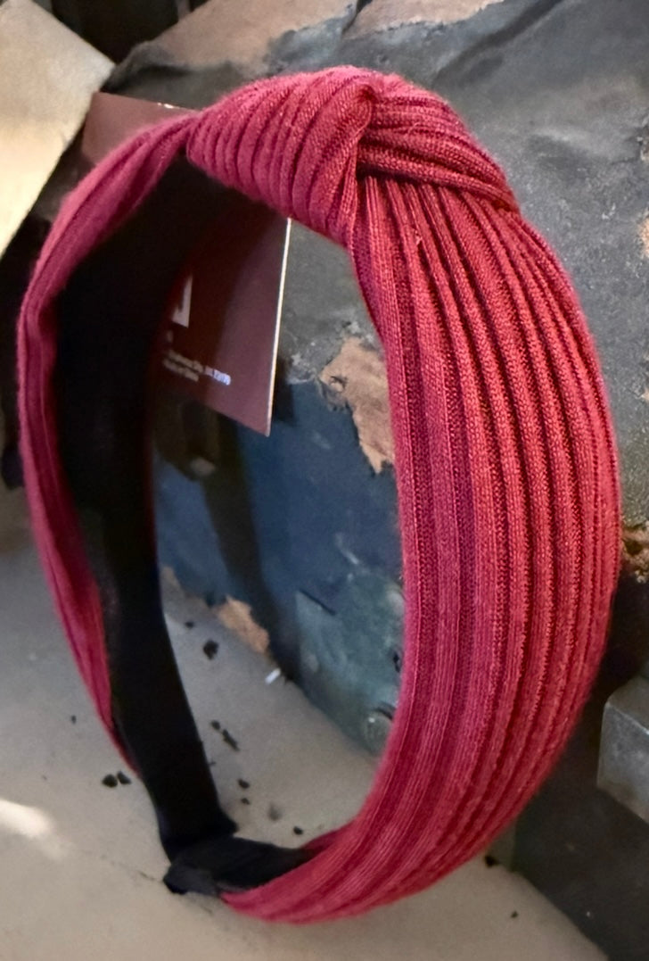 Ribbed Knotted Headbands