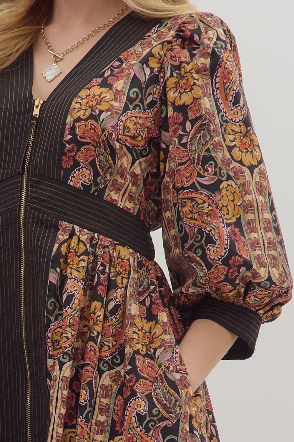 Christi Print Dress