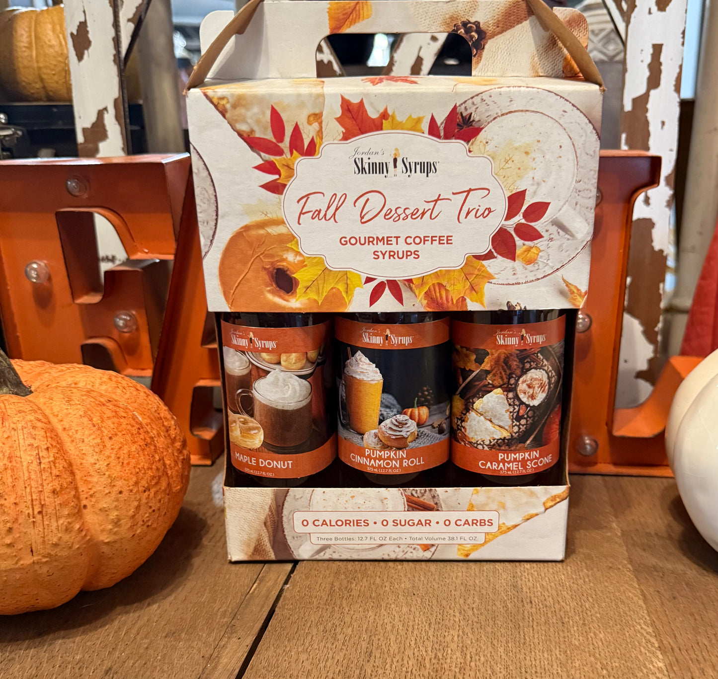 Fall Dessert Skinny Syrups Trio