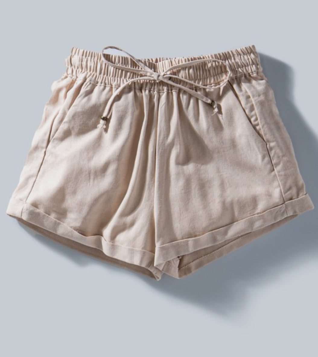 Lydia Linen Shorts