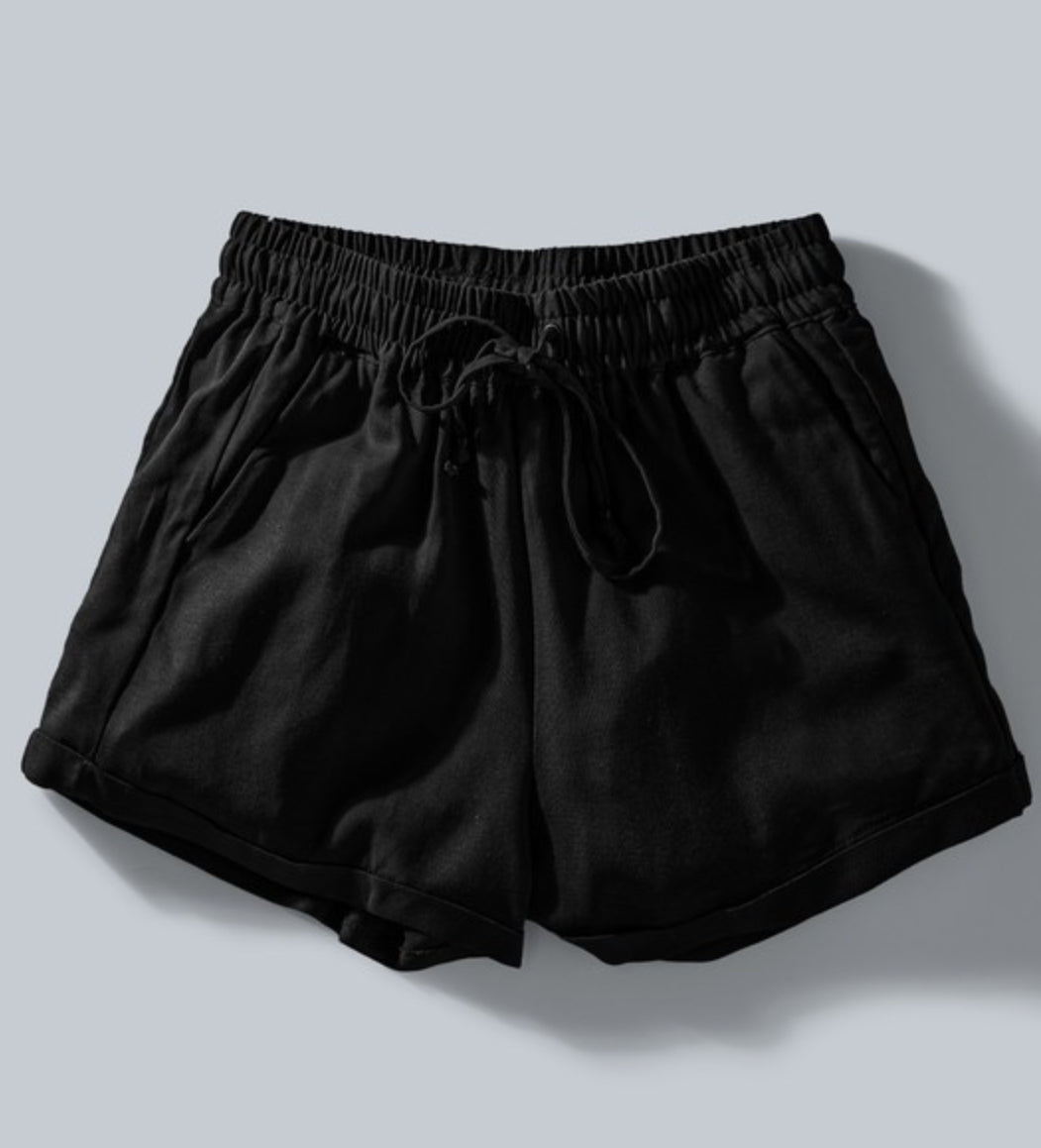 Lydia Linen Shorts