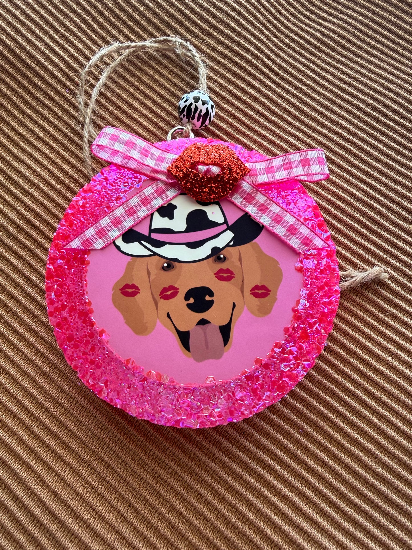 Cowboy Hat Puppy Freshie