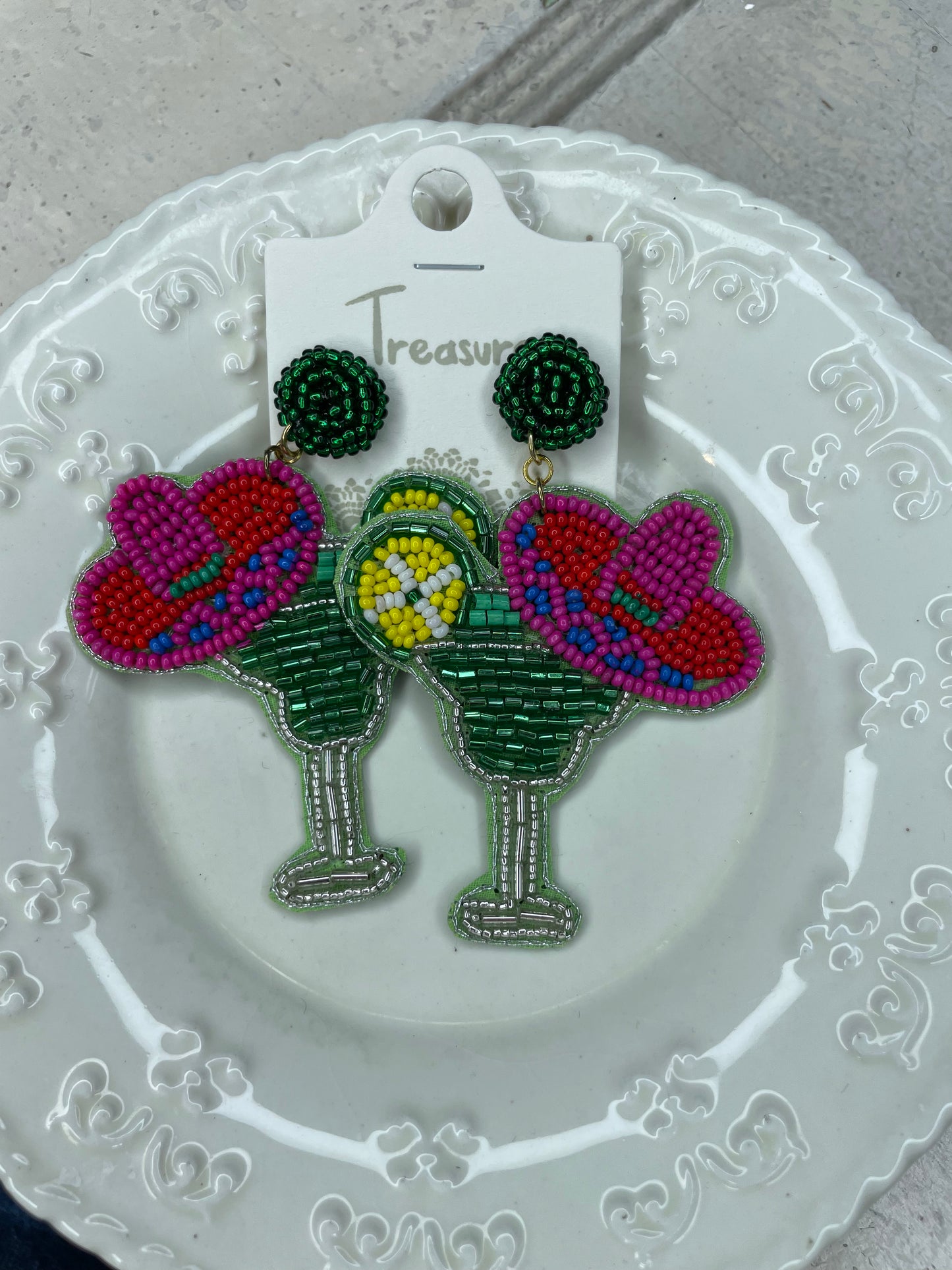 Fiesta Drink Earrings