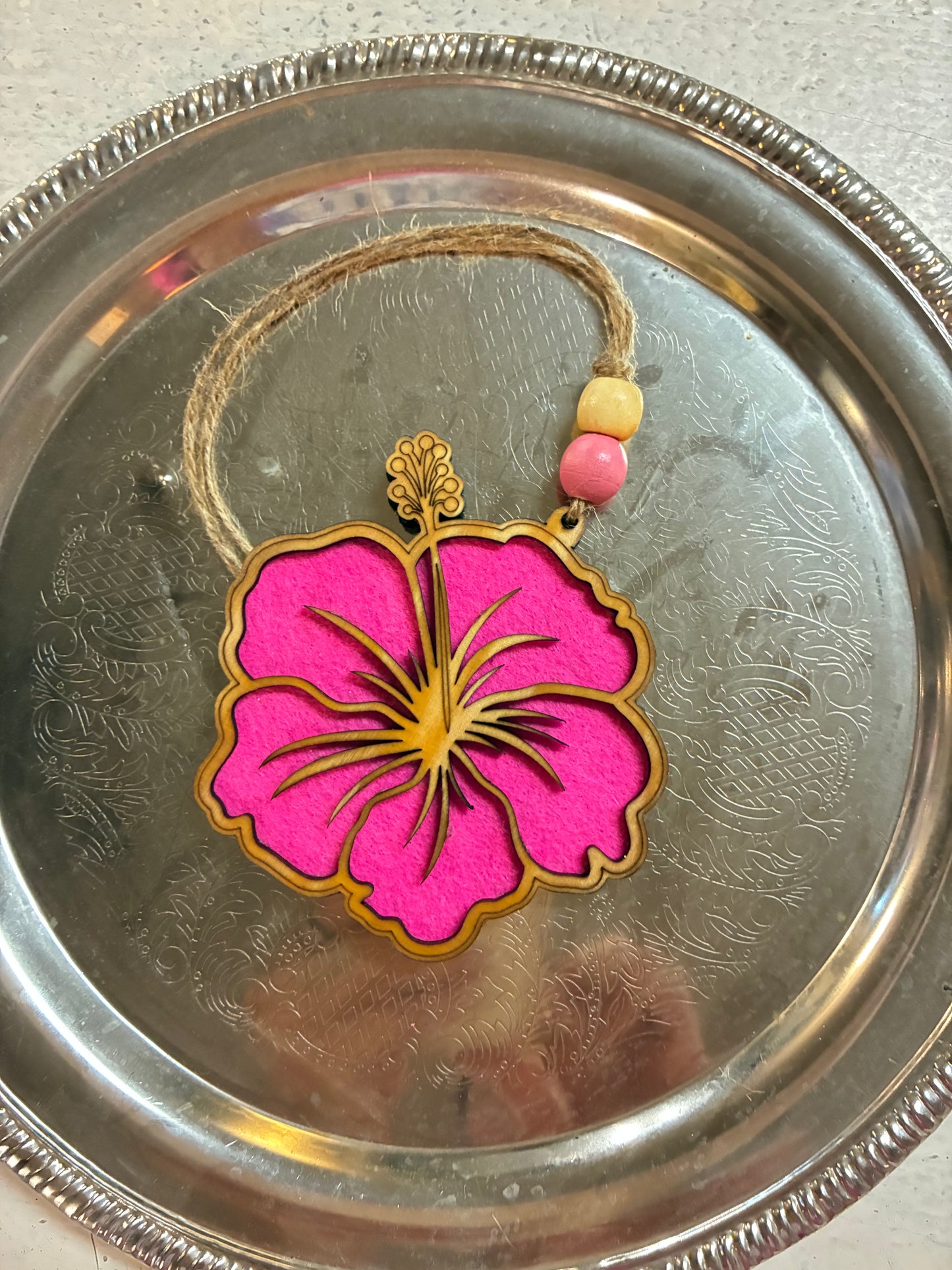 Hula Wooden Felt Freshie Set