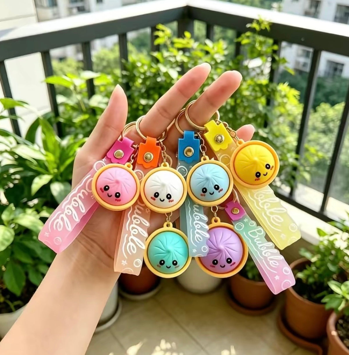 Dumpling Keychain