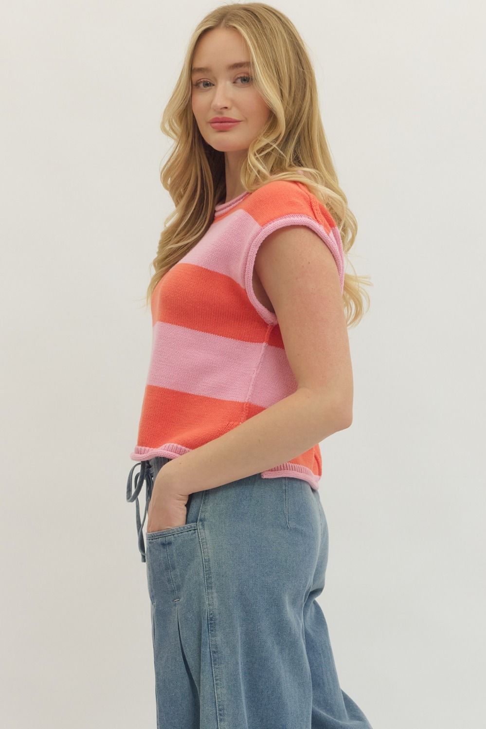 Sassy Striped Top