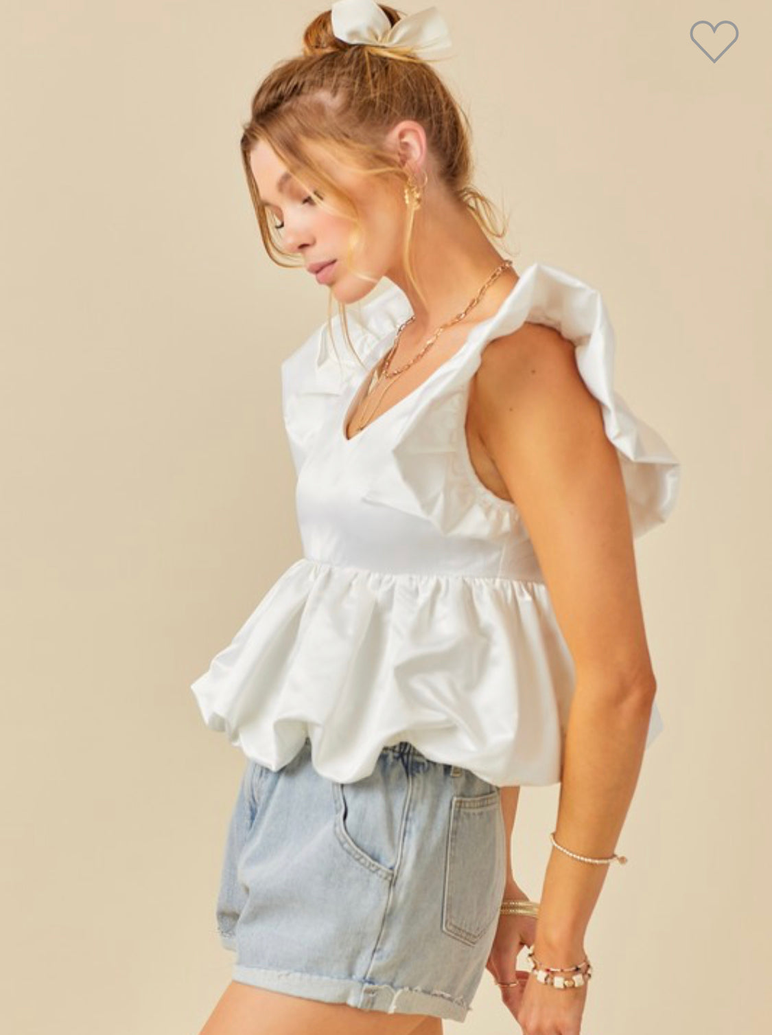 Anna Babydoll Top