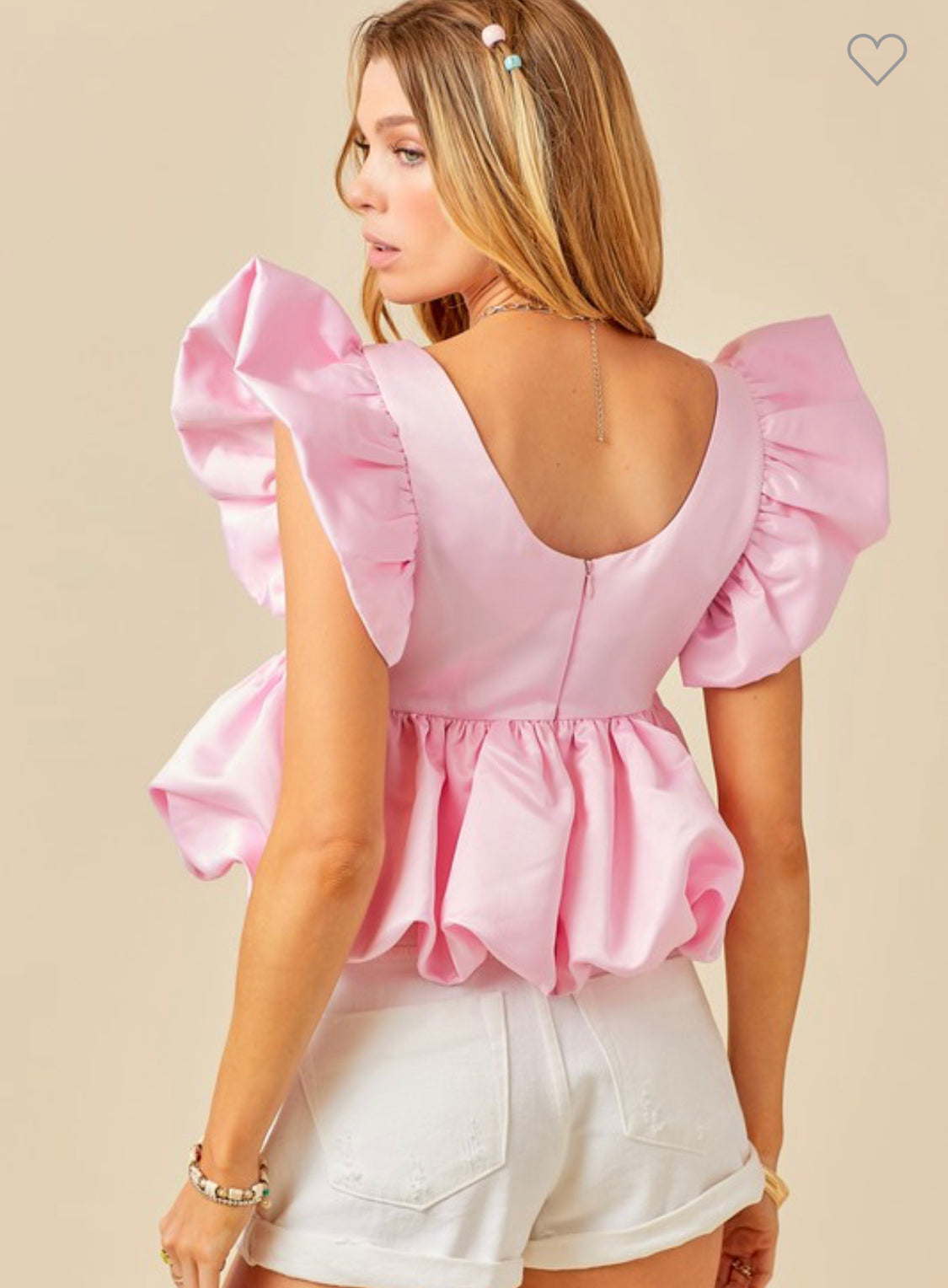 Anna Babydoll Top
