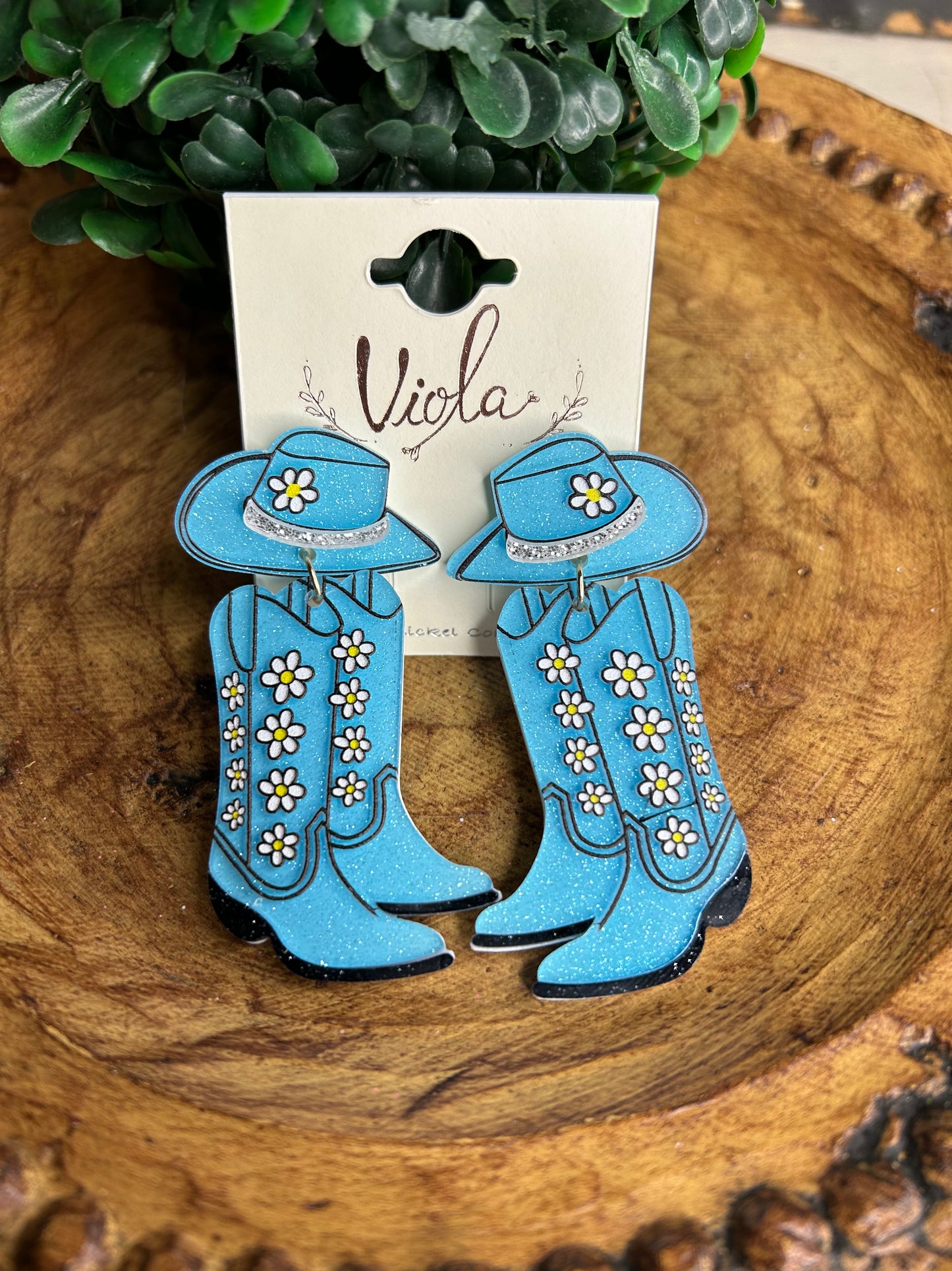 Daisy Boot Earrings