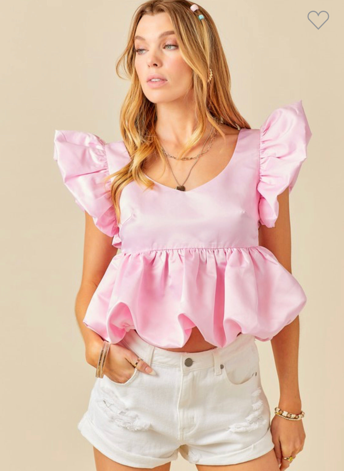 Anna Babydoll Top