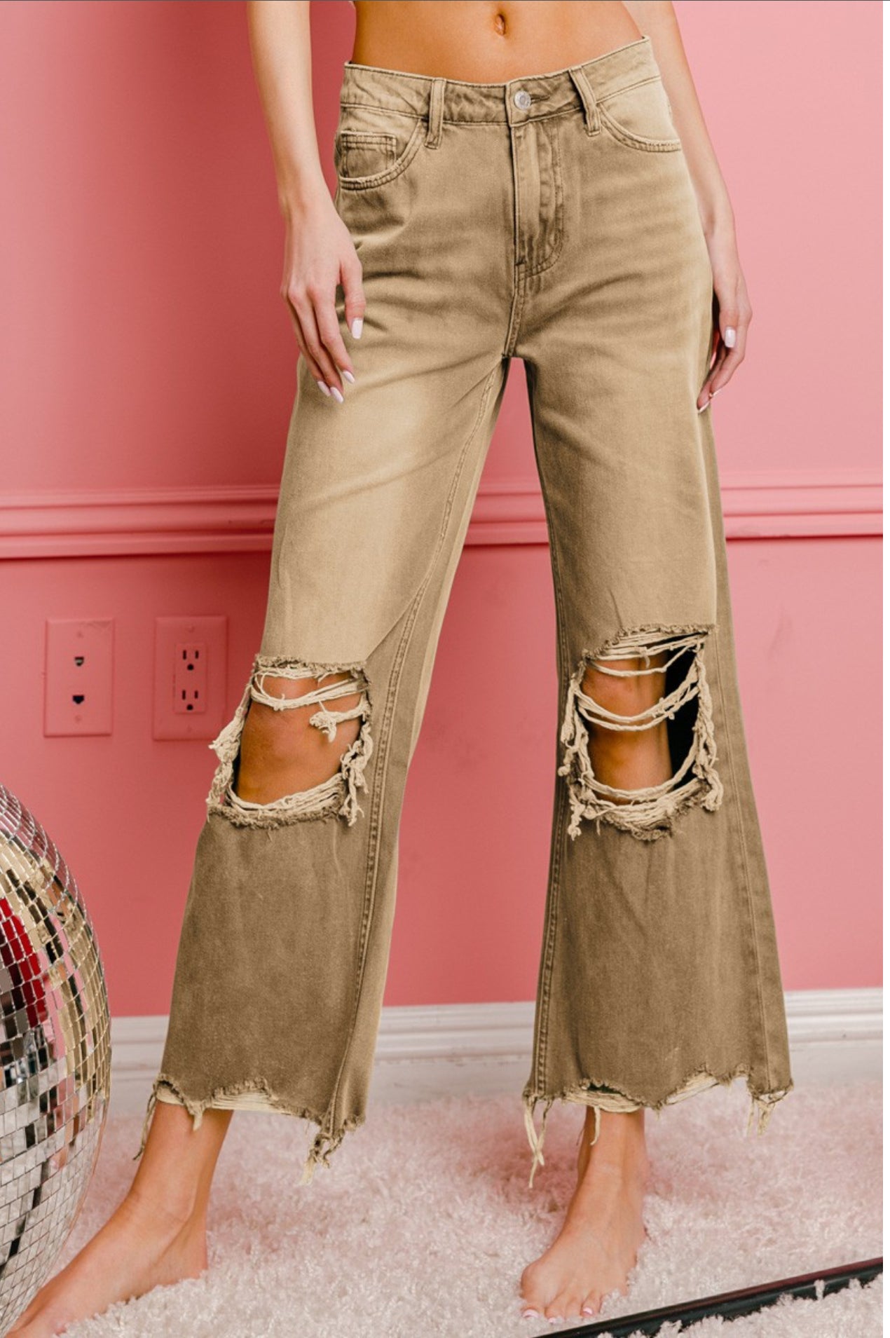 Vintage Wide Leg Jeans