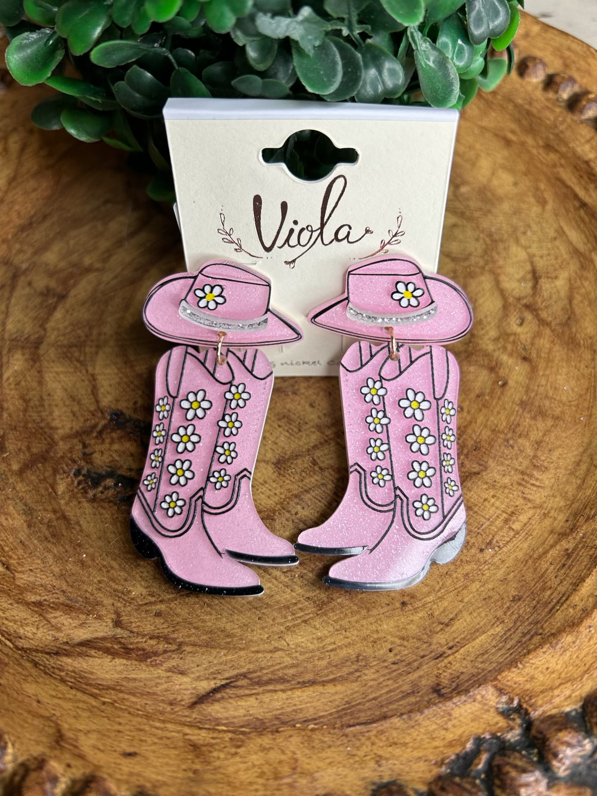 Daisy Boot Earrings