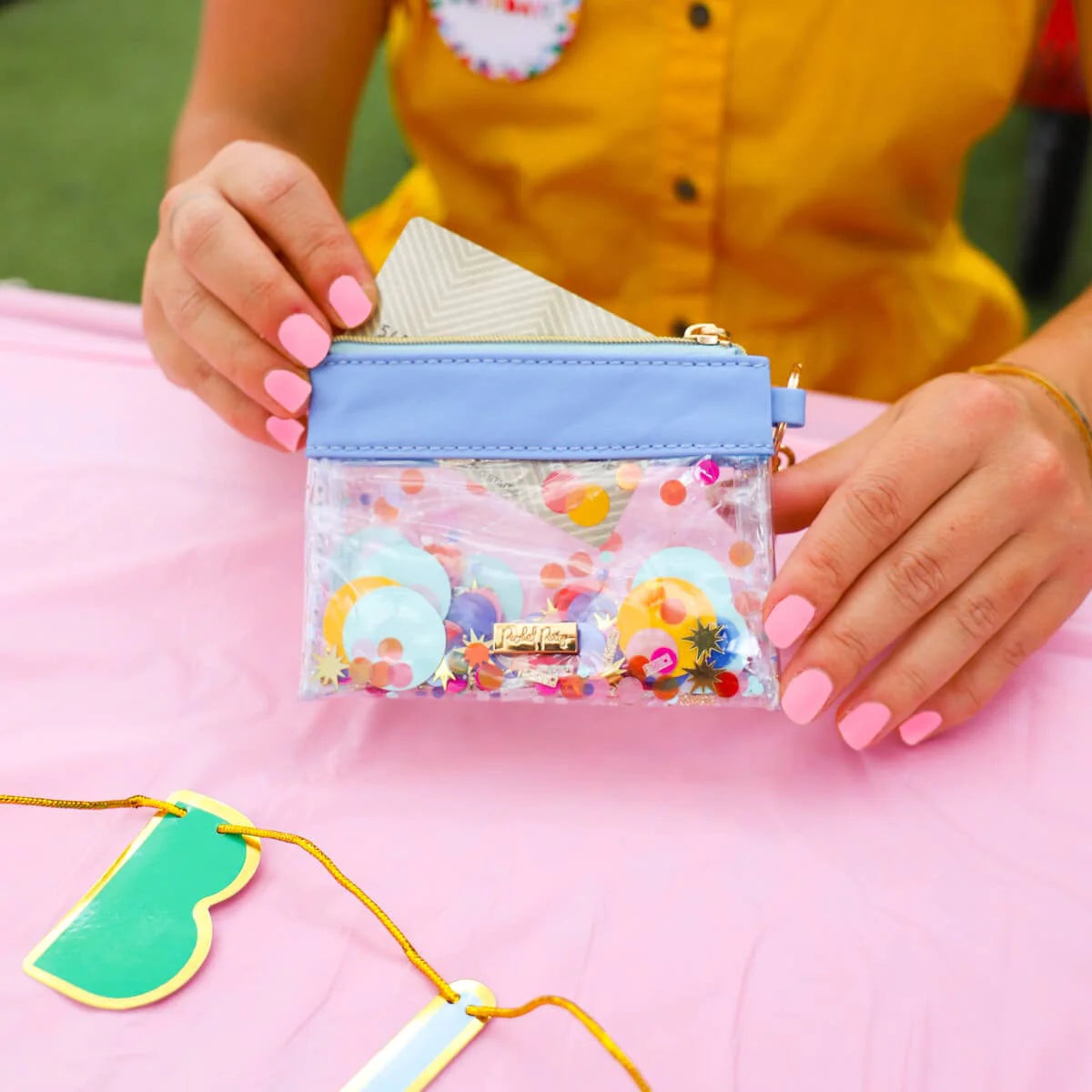 Piece Of Cake Keychain Wallet