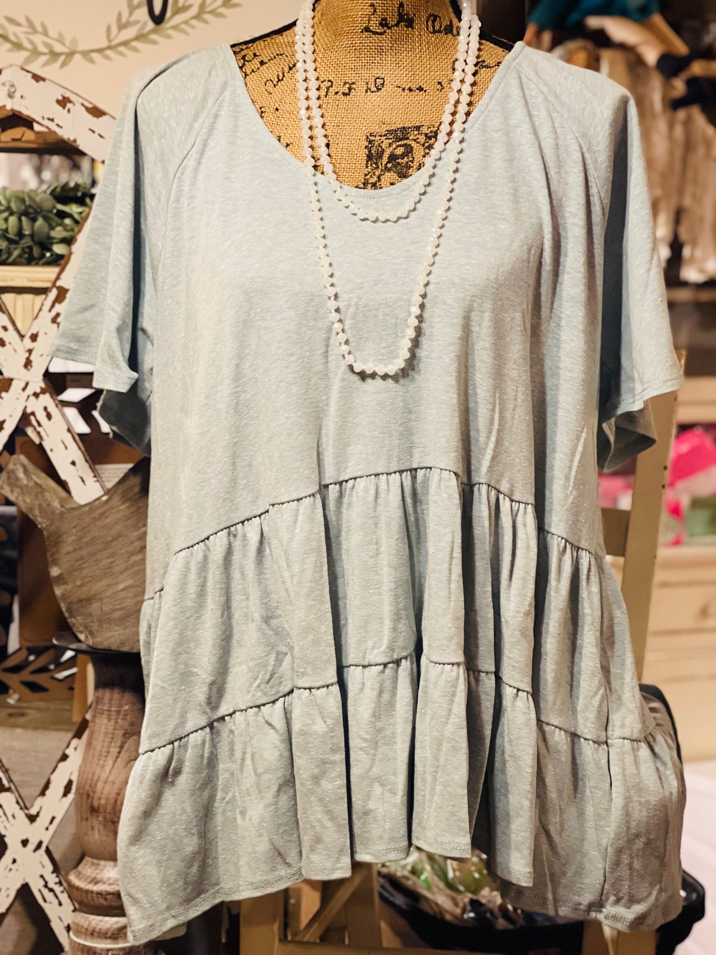 Curvy Revival Babydoll Top