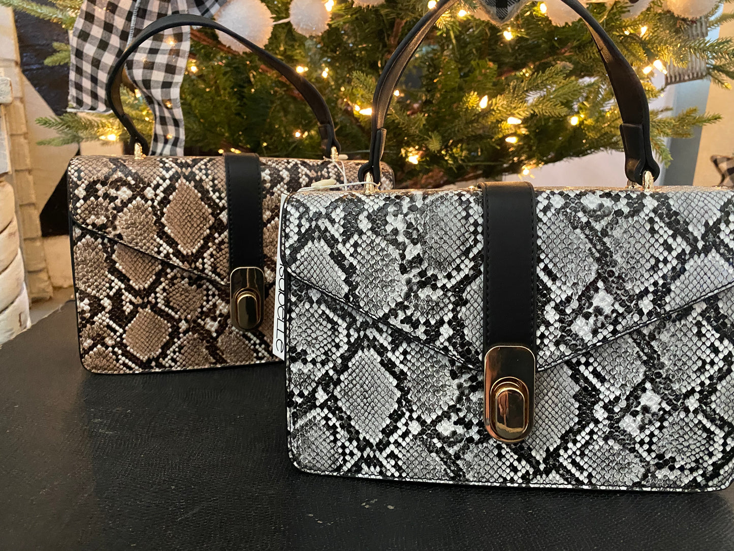 Faux Python Purse