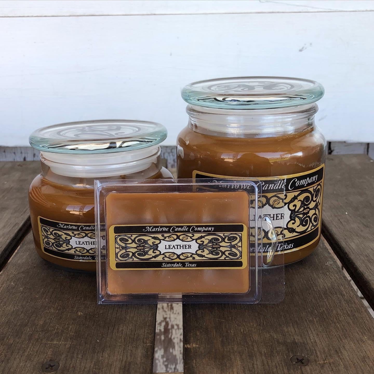 Leather Candle