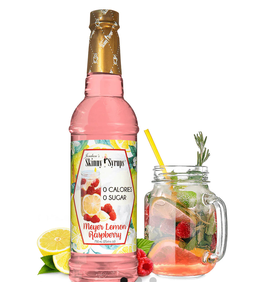 Sugar Free Meyer Lemon Raspberry Syrup