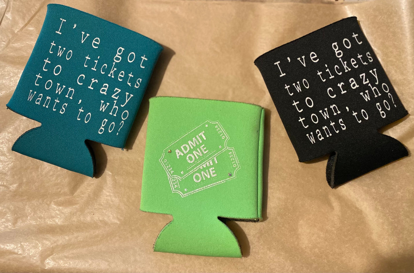 Crazy Town Koozie
