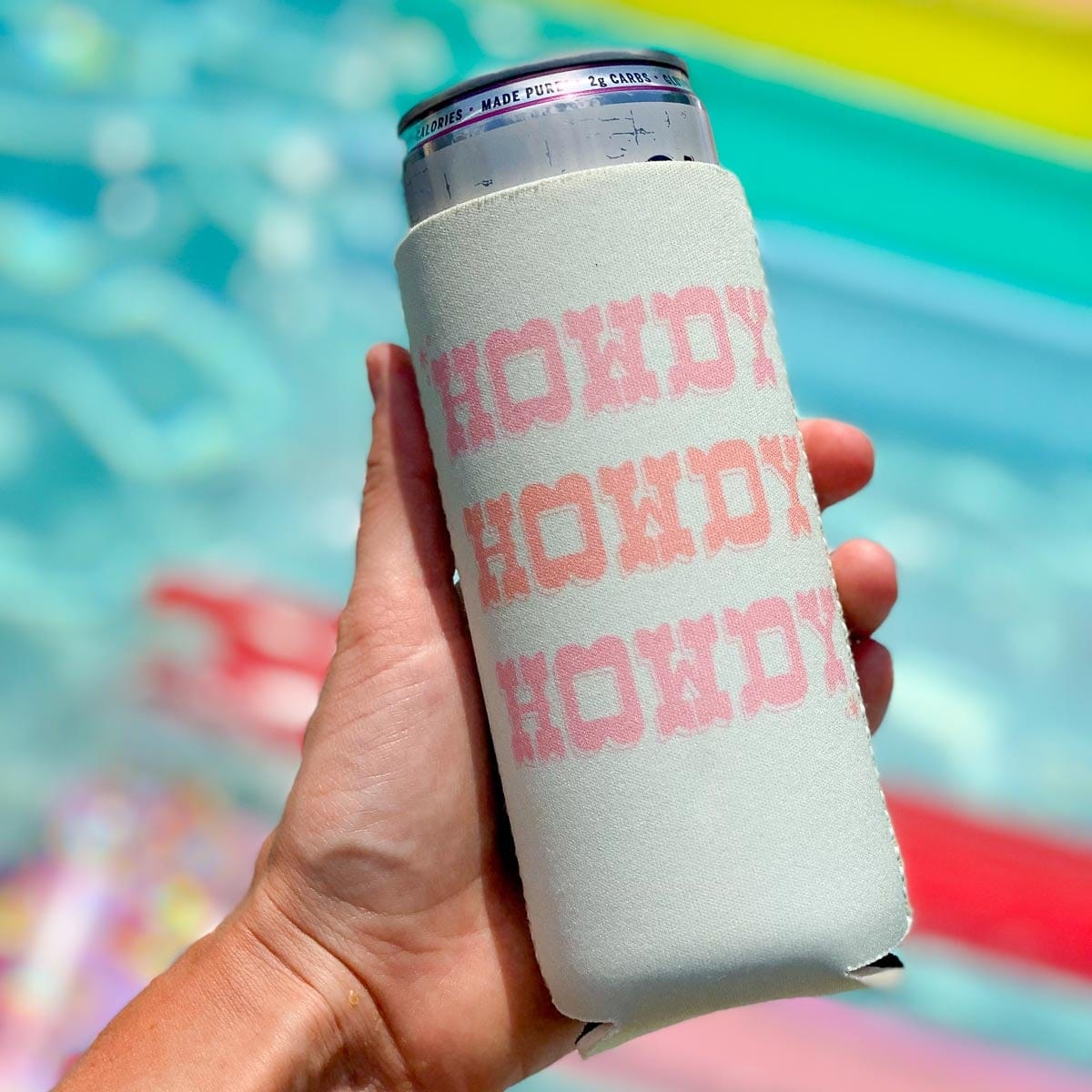 Howdy Skinny Can Cooler